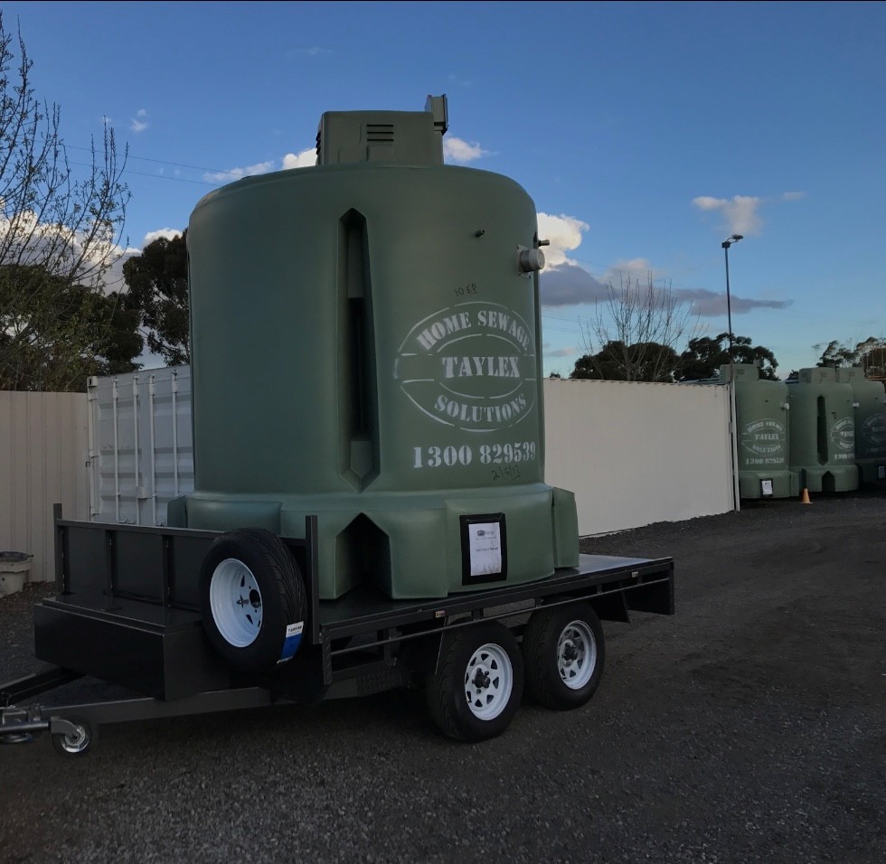 Taylex ABS poly wastewater treatment system - Nagambie