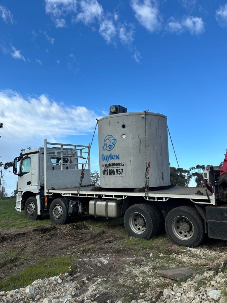 Supplying wastewater treatment systems to Bonnie Doon