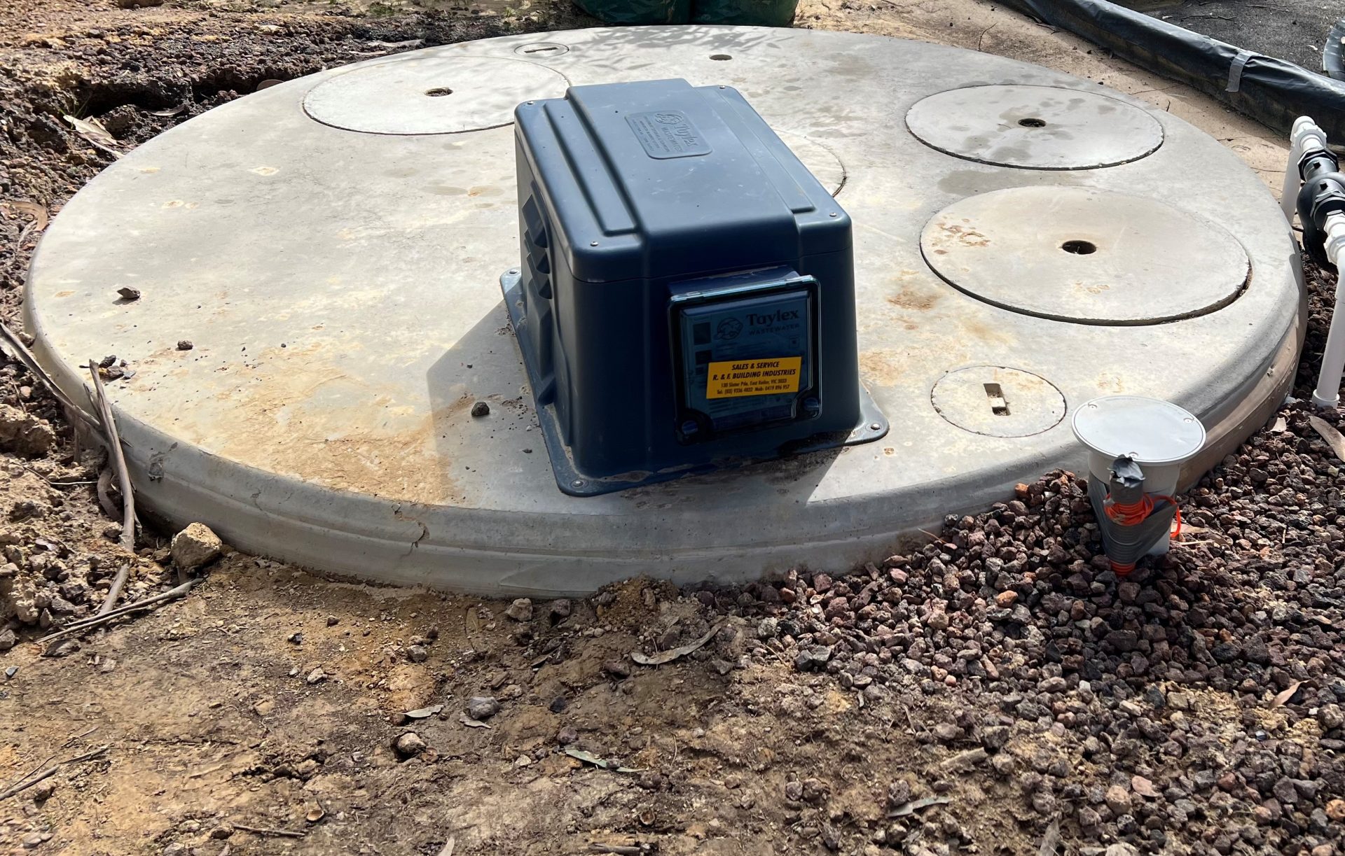 Aerated wastewater treatment Flinders VIC