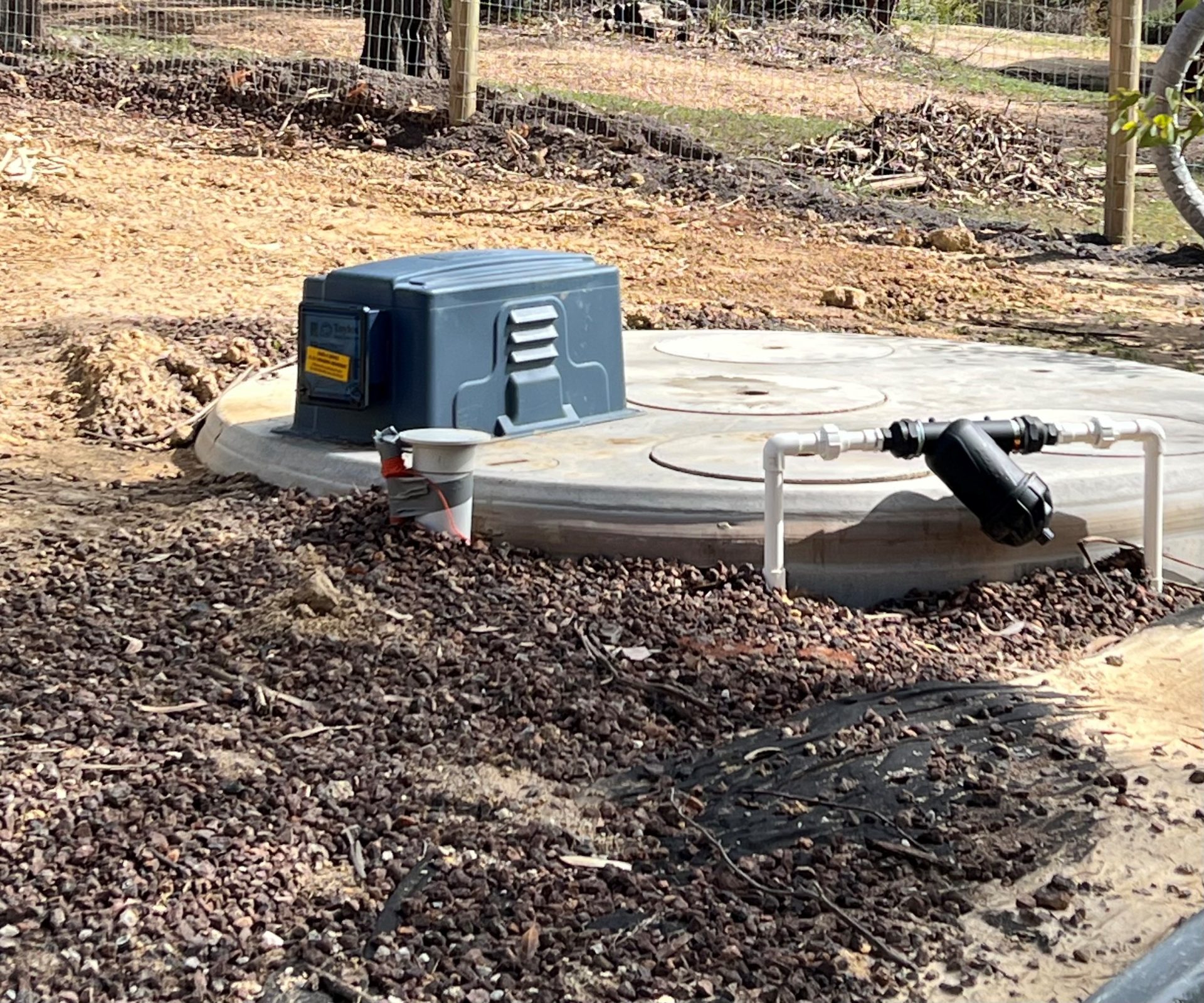 Home sewerage treatment plant Broadford Mitchell Shire