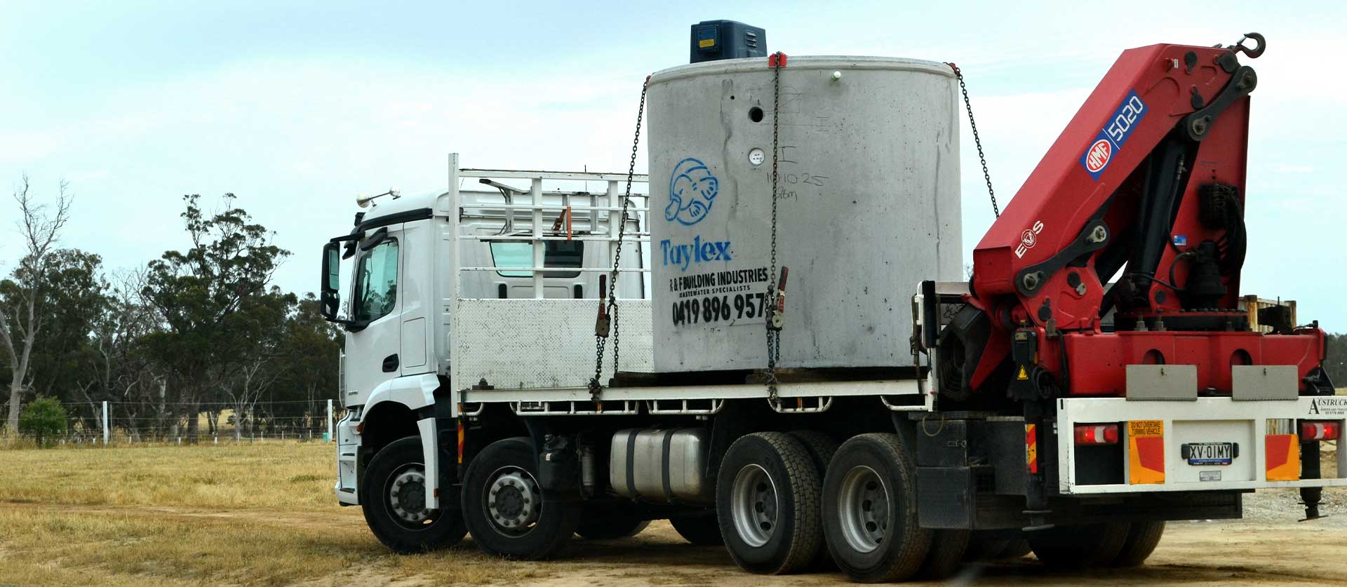 Wastewater treatment system sales by R & F Building Industries