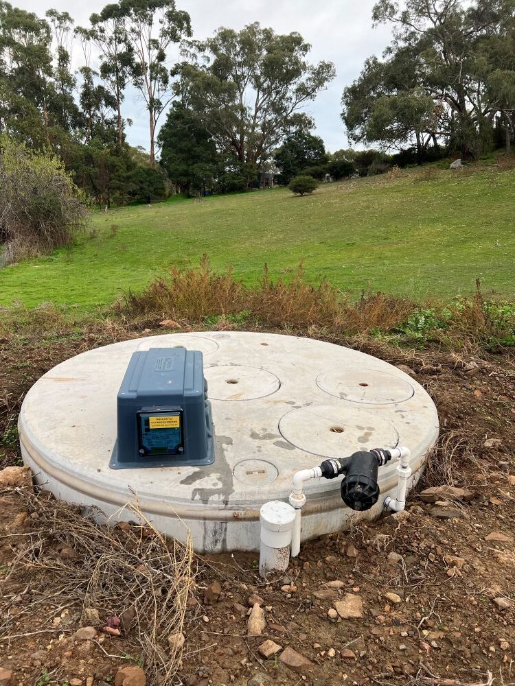 Taylex ABS Concrete upgrade from a septic tank in Gisborne
